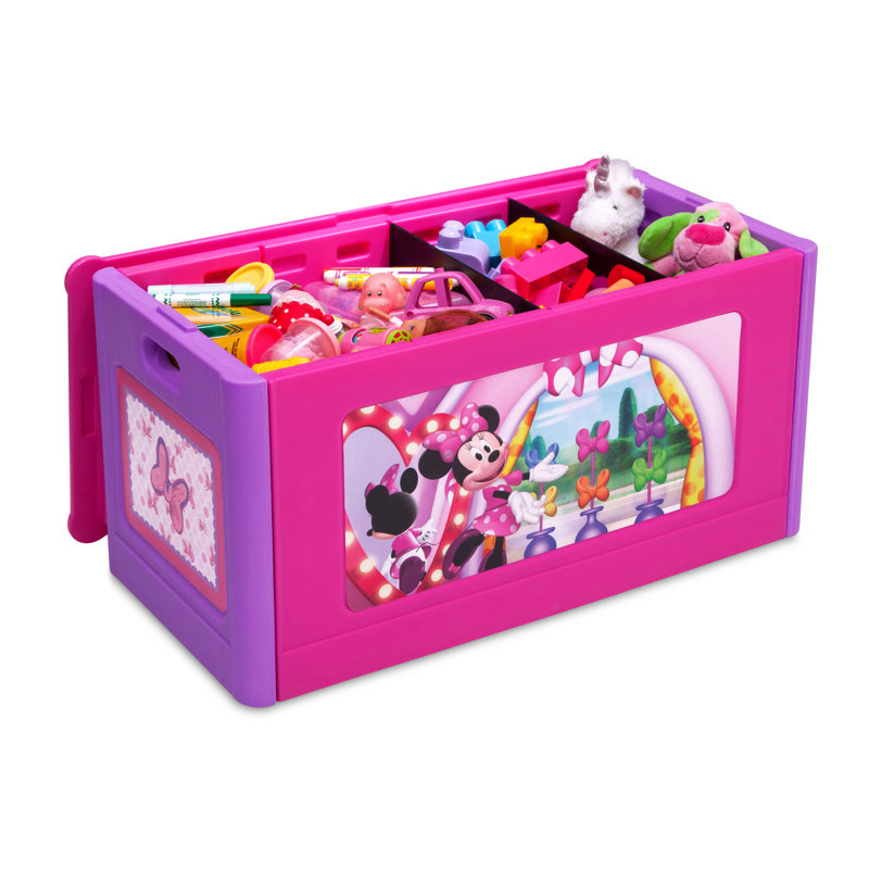 Delta Children Disney' Minnie Mouse Toy Box & Reviews Wayfair